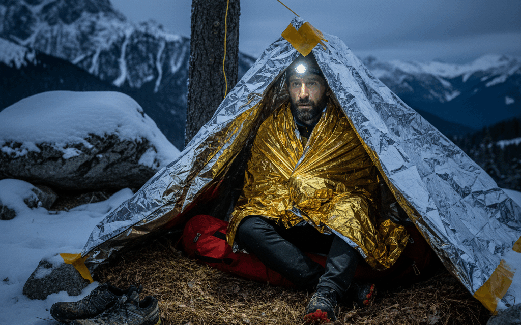 Sopravvivenza in Montagna: Come Creare un “Punto Caldo” d’Emergenza