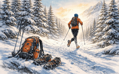 Correre sulla neve: equipaggiamento, abbigliamento e limiti reali di sicurezza
