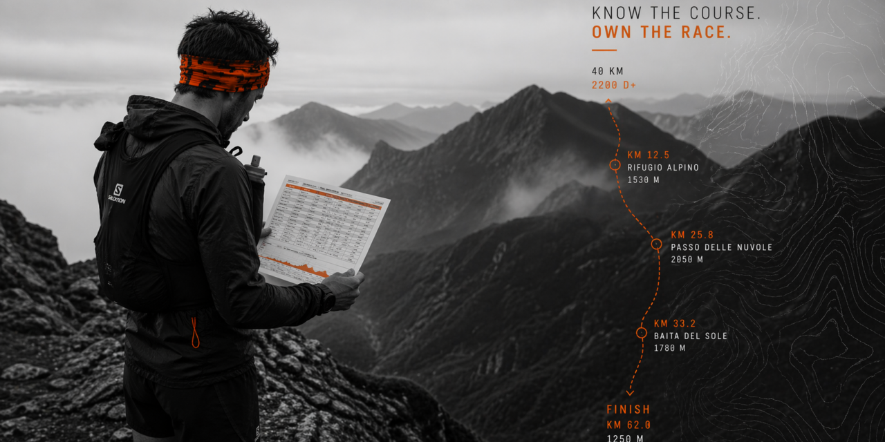 Il road book nel trail running